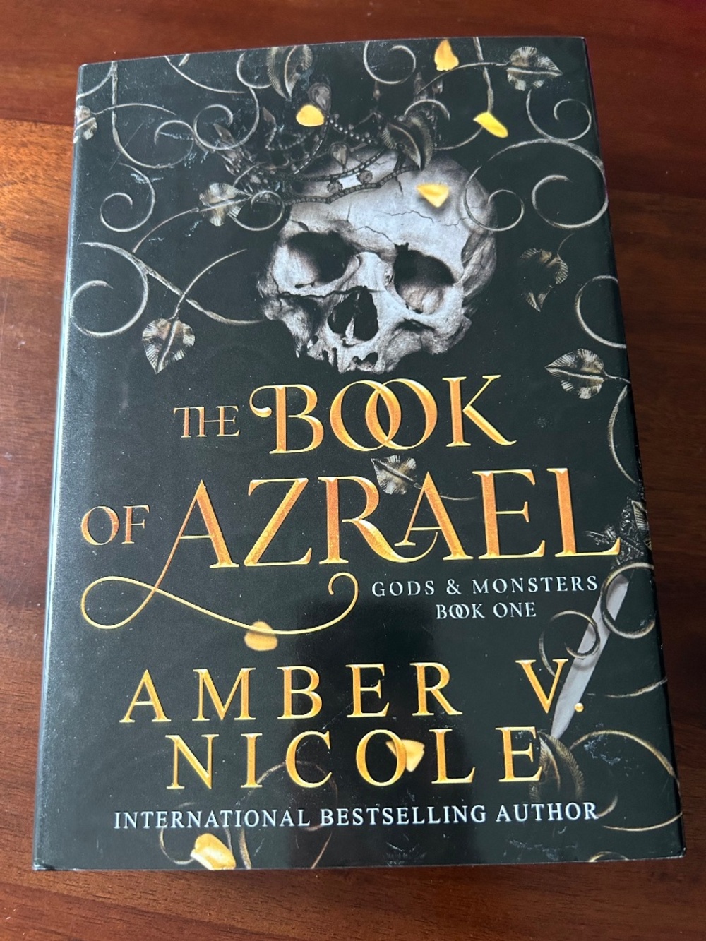 The Book of Azrael by Amber V. Nicole Hardcover – Special Deluxe Edition, Gods &